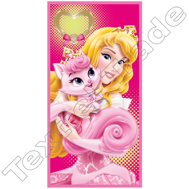 serviette de plage velours Princesse Disney