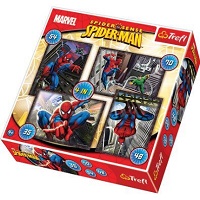 Puzzle 4 en 1 Spiderman