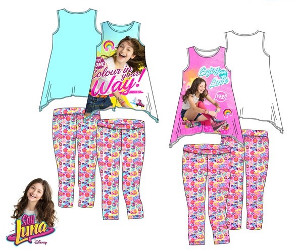 Ensemble tunique et legging 3/4 Soy Luna