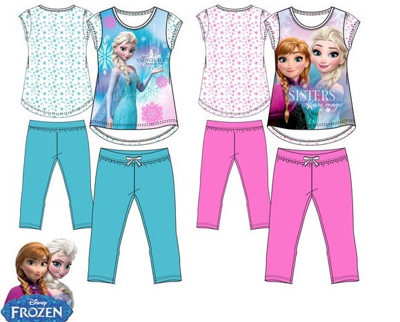 Pyjama 3/4 La reine des neiges