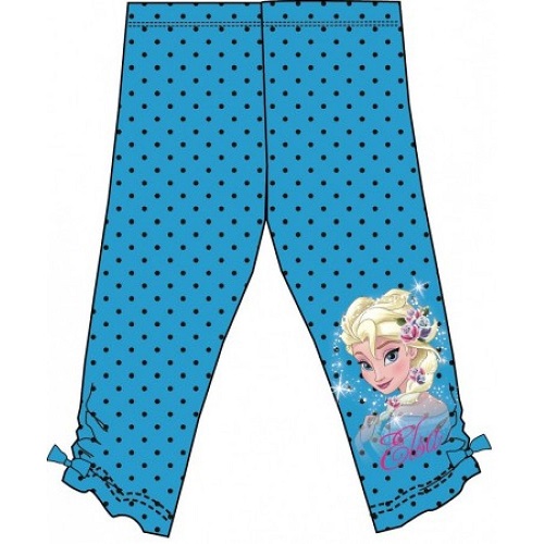 Legging 3/4 bleu Licence La reine des neiges